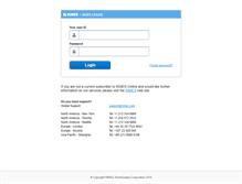 Tablet Screenshot of online.rimes.com